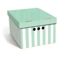 pudelko-kartonowe-do-przechowywania-ozdobne-na-skarpetki-a4-paski-zielone