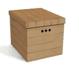 pudelko-kartonowe-uzytkowe-dekoracyjne-do-pokoju-na-ubrania-deska-braz-xl