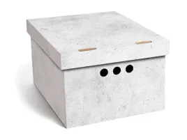 pudelko-ozdobne-kartonowe-pojemnik-a4-beton-szary