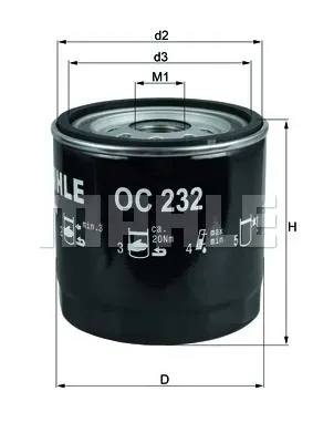 knecht-oc-232-filtr-oleju-stan-nowy