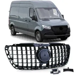 grill-mercedes-sprinter-w907-2018-black-gt