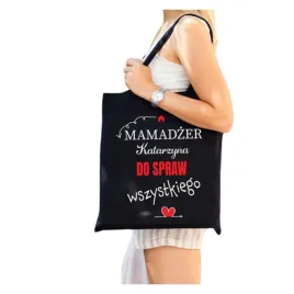 mamadzer-smieszna-torba-na-zakupy-prezent-z-imieniem-materialowa-czarna-a4