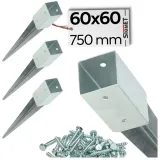 4-x-podstawa-slupa-wbijana-kotwa-60x60-750-mm-ocynk-wkrety-do-montazu