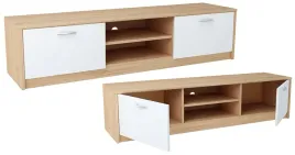 szafka-rtv-stolik-z-polka-k028-sonoma-bialy-160cm