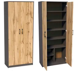 szafa-regal-zamkniety-grafit-dab-wotan-r004-polka