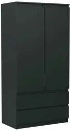 szafa-90cm-2-drzwi-2-szuflady-polki-pojemna-garderoba-czarna-czarny