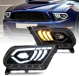 ford-mustang-2010-2014-lampa-lampy-przod-komplet-vland-lewa-prawa-led