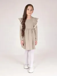 dziewczeca-sukienka-elegancka-bezowa-nicol-r-140