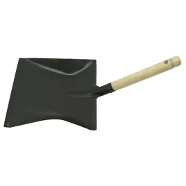 szufelka-metalowa-czarna-z-trzonkiem-240-mm