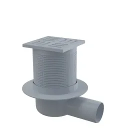 kratka-ciekowa-105x105mm-odplyw-boczny-szara-syfon-mokry-do-lazienki