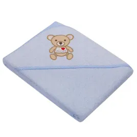 recznik-z-kapturkiem-okrycie-80x80cm-bawelna-haft-mis-niebieski