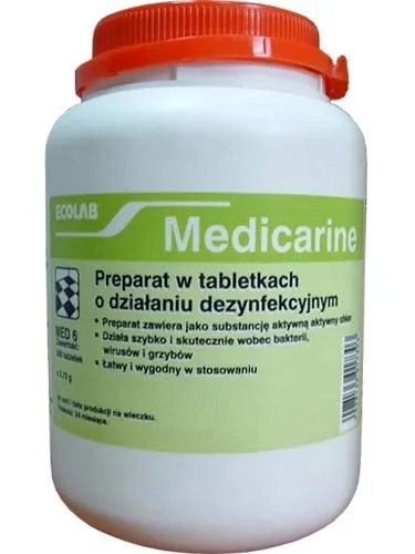 Preparat do dezynfekcji - Medicarine - 300 tabletek - Ecolab
