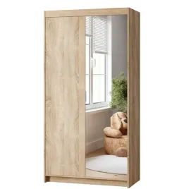 szafa-z-lustrem-90-cm-kuba-jednodrzwiowa-z-polkami-i-drazkiem-dab-sonoma