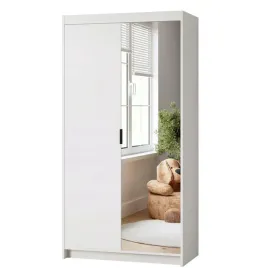 szafa-biala-z-lustrem-90-cm-kuba-jednodrzwiowa-z-polkami-i-drazkiem