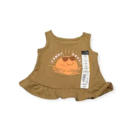 koszulka-t-shirt-dla-dziewczynki-na-ramiaczkach-okie-dokie-6-miesiecy