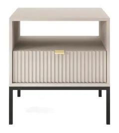 kaszmirowa-szafka-nocna-stolik-metal-loft-zloty-nova-czarny-ryflowane-front