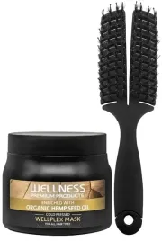 czarna-maska-do-wlosow-wellness-wellplex-g500-ml-szczotka-z-dzika-m-zestaw