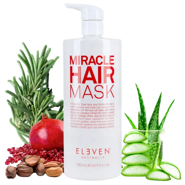 MASKA Do Włosów ELEVEN AUSTRALIA Miracle Hair Mask Nawilża Regeneruje 960ml