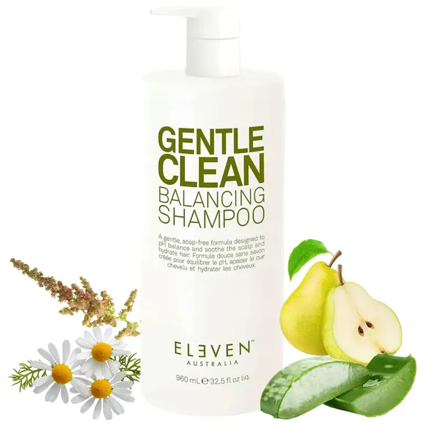 SZAMPON Do Włosów ELEVEN AUSTRALIA GENTLE CLEAN BALANCING Łagodzi 960ml