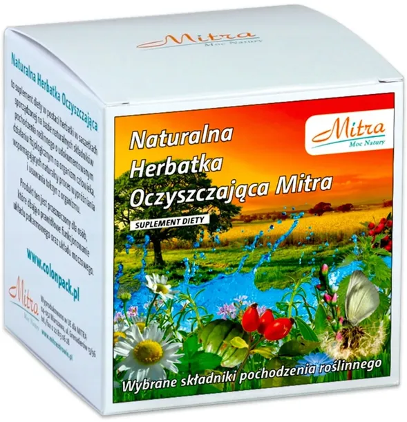 MITRA Naturalna Herbatka Oczyszczająca 30 saszetek