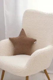 poduszka-gwiazdka-dekoracyjna-boucle-brown
