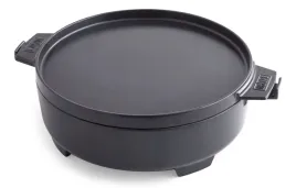 gourmet-bbq-system-dutch-oven-2w1-kociolek-z-patelnia-weber-zeliwo