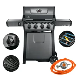 Zdjęcie produktu Grill gazowy ogrodowy do ogrodu Napoleon Freestyle 425 13,6 kW Grafitowy