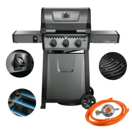 Zdjęcie produktu Grill gazowy ogrodowy do ogrodu Napoleon Freestyle 365 12kW Grafitowy