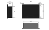 biokominek-wiszacy-simple-fire-frame-600-stan-opakowania-oryginalne