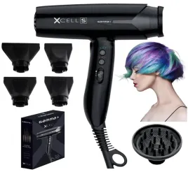 suszarka-do-wlosow-gamma-xcell-s-1400w-black-jonizacja-zimny-nawiew-silnik