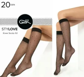 gatta-stylove-podkolanowki-damskie-w-kropki-wz-02-20-den-czarne
