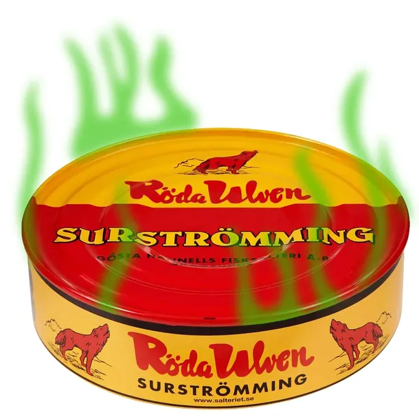 Śmierdzące śledzie Szwedzkie kiszone Śledź kiszony Surströmming