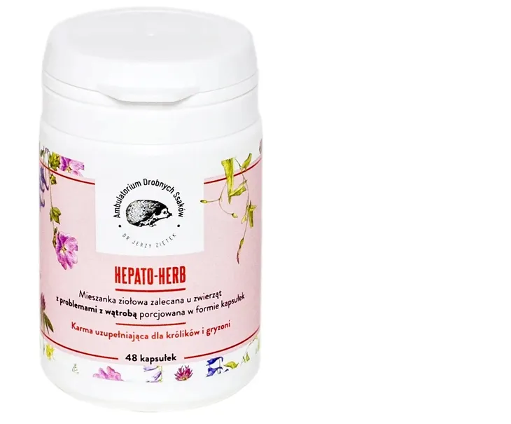 Dr Ziętek HEPATO-HERB wspomaganie wątroby 48 kapsułek