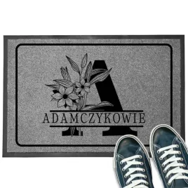 wycieraczka-monochrom-motyw-roslinny-z-twoim-nazwiskiem-personalizowana-wz