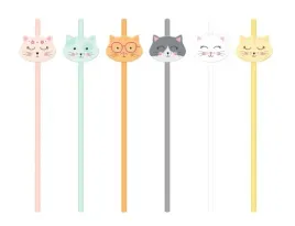 slomki-papierowe-kotki-195-cm-6-szt-zestaw-kotek-kot-kicia-kotus-urodziny