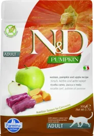 farmina-or-nandd-pumpkin-karma-sucha-dla-kota-jelen-dynia-i-jablko-300g