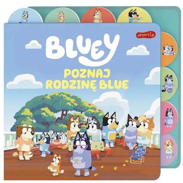 KSIĄŻECZKA Bluey - Poznaj rodzinę Blue