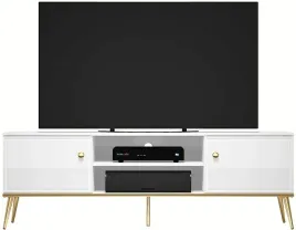 komoda-szafka-rtv-160-cm-szafka-rtv-biala-2x-szafka-2x-polka-szybka-wysylka