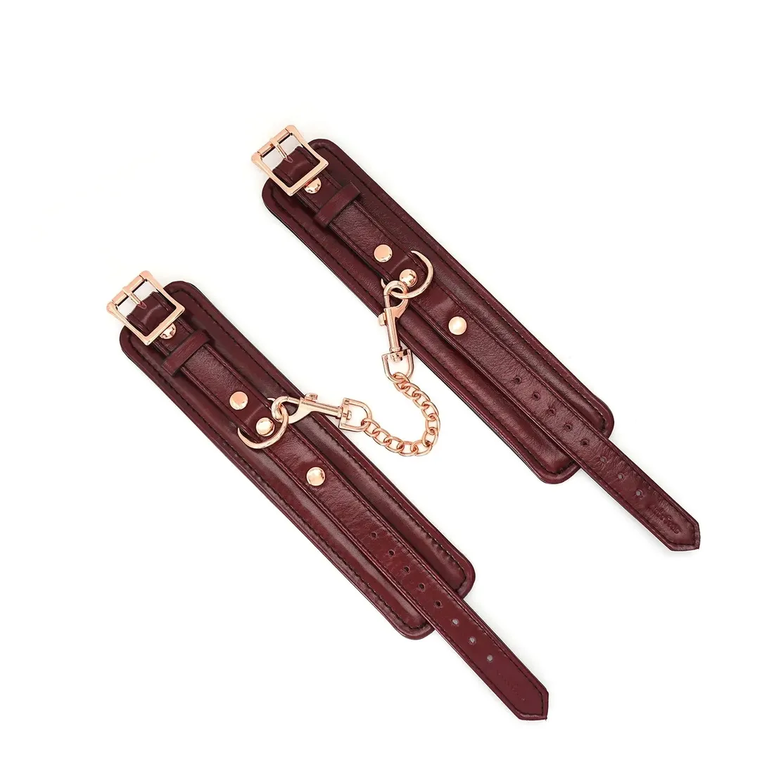 liebe-seele-kajdanki-wine-red-handcuffs-marka-bez-marki