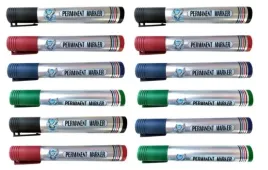 marker-pisak-permanentny-czarny-czerwony-zielony-i-niebieski-12szt