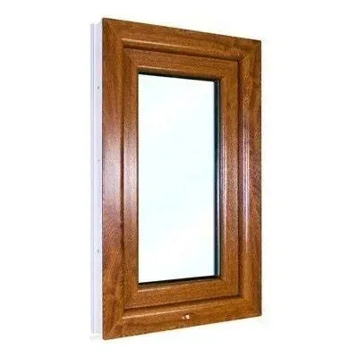 OKNO PCV 50 X 70 / 500 X 700 ROZWIERNO UCHYLNE DWUSZYBOWE ZŁOTY DĄB