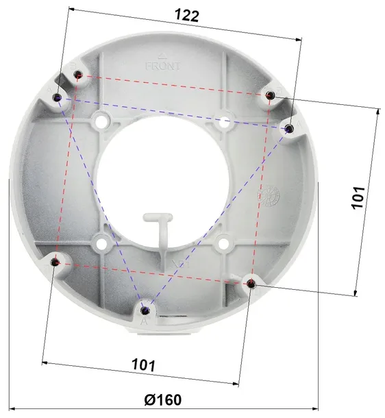 uchwyt-kamery-pfa133-e-dahua-model-pfa133-e