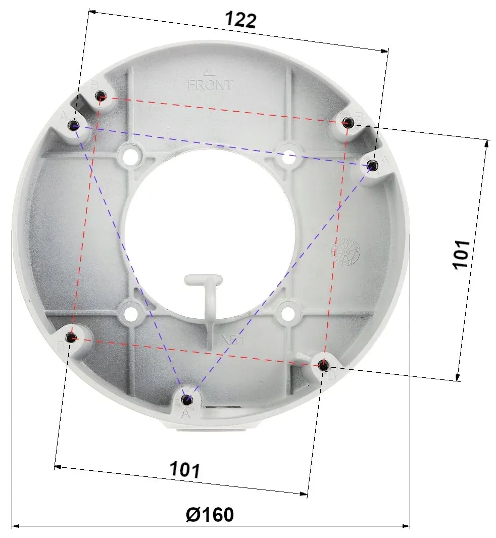 uchwyt-kamery-pfa133-e-dahua
