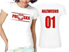 damska-koszulka-kibica-reprezentacji-nazwisko-nr-pilkarska-siatkowka