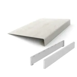 nakladka-na-parapet-35x160-dab-bielony-zaslepki-gratis-nosek-5cm