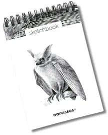 szkicownik-artystyczny-a6-pion-na-spirali-nietoperz-peter-pau-rysowanie