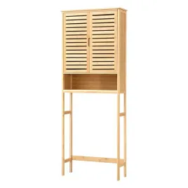 szafka-lazienkowa-nad-pralke-bambusowa-170x66x23cm