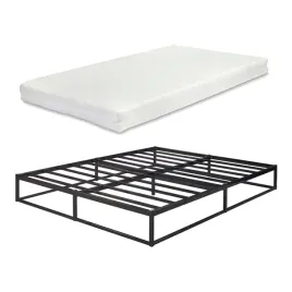 lozko-metalowe-trerunta-z-materacem-160-x-200-cm-stalowe-czarne