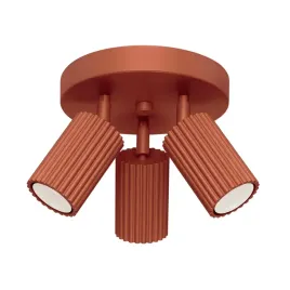 lampa-sufitowa-nowoczesna-czerwona-okragla-3-reflektorki-karbowane-sollux