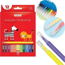 mazaki-trojkatne-flamastry-kids-interdruk-pisaki-12-kolorow-cienka-koncowka